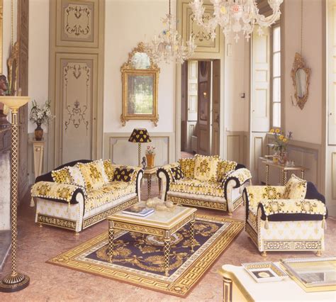 versace living room set|versace furniture website.